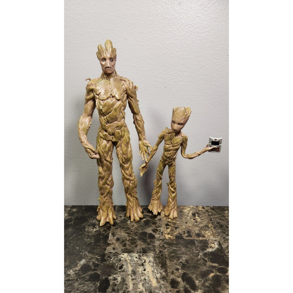 Marvel Guardians of the Galaxy Groot Action Figure Set Adult & Teen Groot